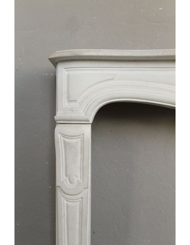 Antique stone fireplace mantel for sale at discounted price. This stone fireplace is a genuine bargain offer.