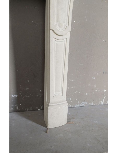 Antique stone fireplace mantel for sale at discounted price. This stone fireplace is a genuine bargain offer.