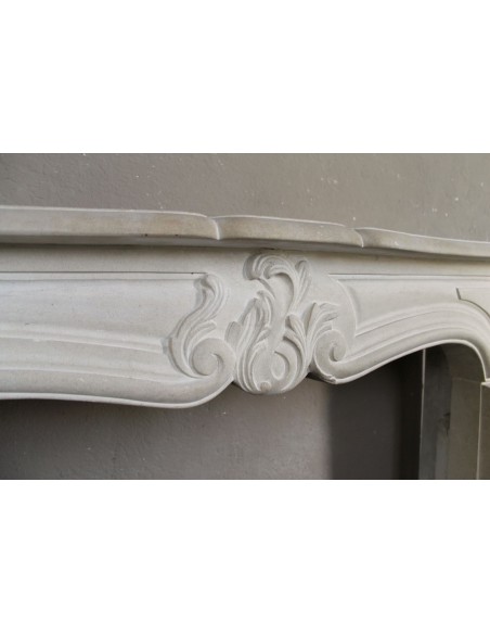 Antique stone fireplace mantel for sale at discounted price. This stone fireplace is a genuine bargain offer.