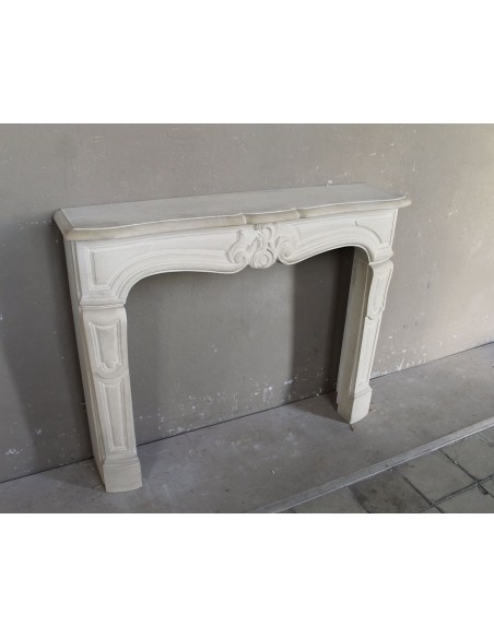 Antique stone fireplace mantel for sale at discounted price. This stone fireplace is a genuine bargain offer.