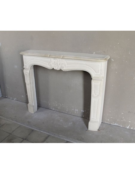 Antique stone fireplace mantel for sale at discounted price. This stone fireplace is a genuine bargain offer.