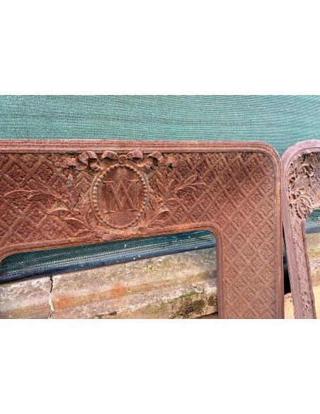 CG 030D ORIGINALISSIMO CAMINETTO IN GHISA ARTISTICA