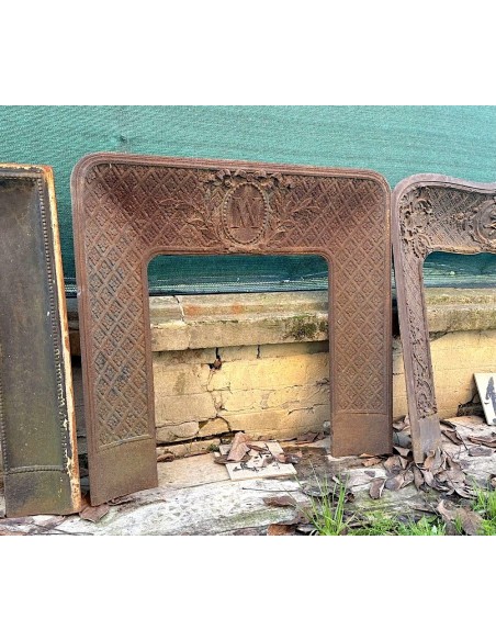 CG 030D ORIGINALISSIMO CAMINETTO IN GHISA ARTISTICA