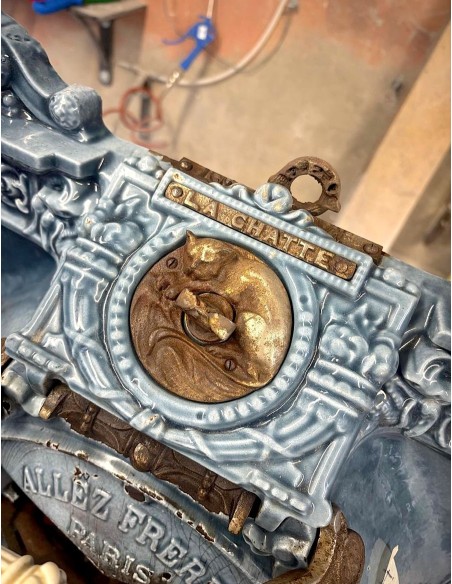 GH 050 STUFA/CAMINETTO DEVILLE, MODELLO "LA CHATTE"