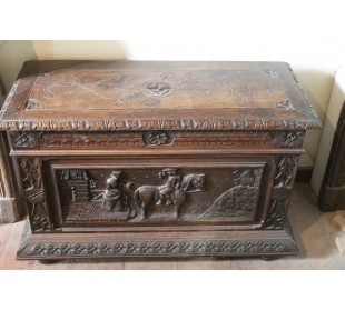 004 GRANDE LEGNAIA TUTT'INTAGLIO IN ROVERE