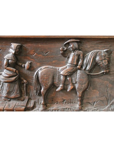 004 GRANDE LEGNAIA TUTT'INTAGLIO IN ROVERE