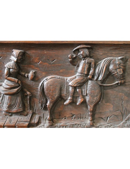 004 GRANDE LEGNAIA TUTT'INTAGLIO IN ROVERE