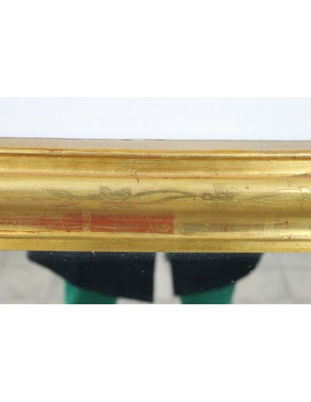 202M SPECCHIERA REVERSE "A VASSOIO" CON GRAFFITAGGI FLOREALI