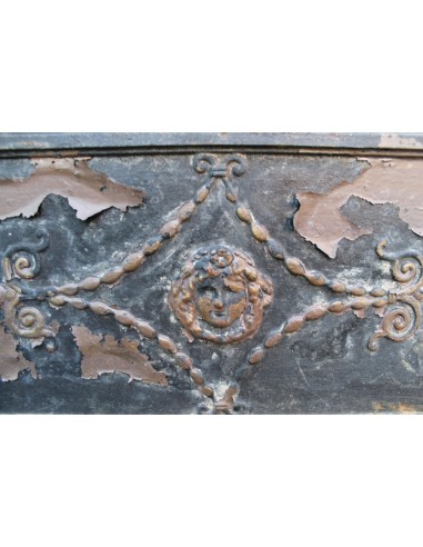 CG 033 CAMINETTO-CONTROCUORE  CON VOLTO DI MEDUSA