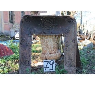 CG 079 CAMINETTO-CONTROCUORE "FLEUR OVALE" NELLA SUA...