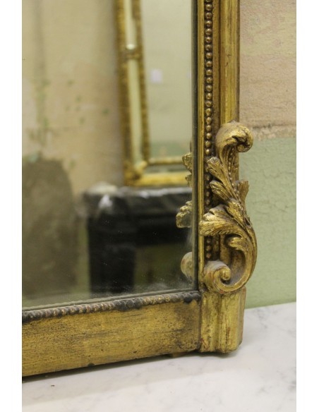 401G GRANDISSIMA CAMINIERA CON ORNATO BAROCCO E PULIZIA DI LINEE