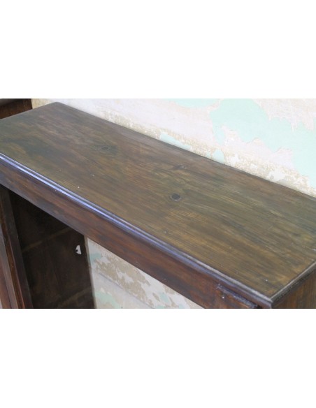 1003 ANTIQUE WOODEN "LOUIS PHILIPPE" FIREPLACE MANTEL