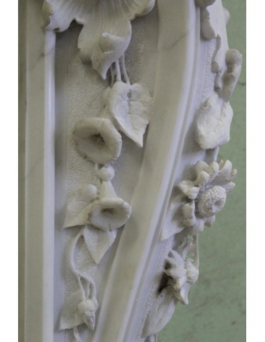 604 AG ANTIQUE EXCEPTIONAL FLORAL ITALIAN...