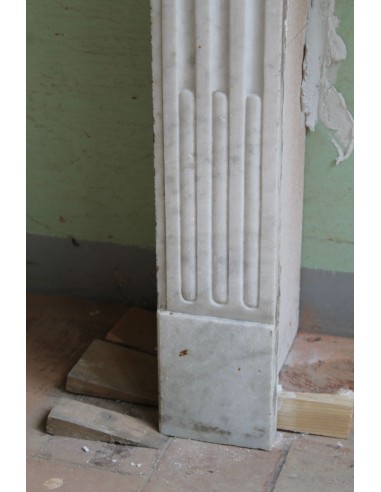 237 ORIGINAL LOUIS XVI FIREPLACE MANTEL IN...