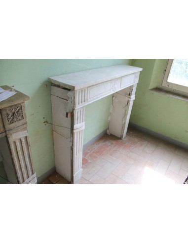 237 ORIGINAL LOUIS XVI FIREPLACE MANTEL IN...