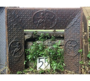 CG 055 FANTASTICO CONTROCUORE CAMINETTO CON PUTTI SU...