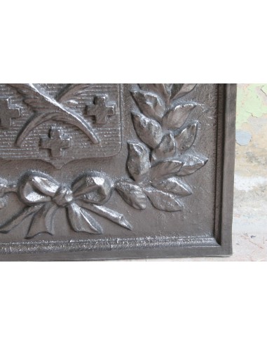 107 PIASTRA PER CAMINETTO APPELLATA  "PLAQUE DE...