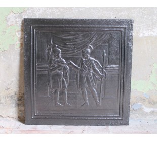 115 PIASTRA CON COPPIA DI SOLDATI ROMANI