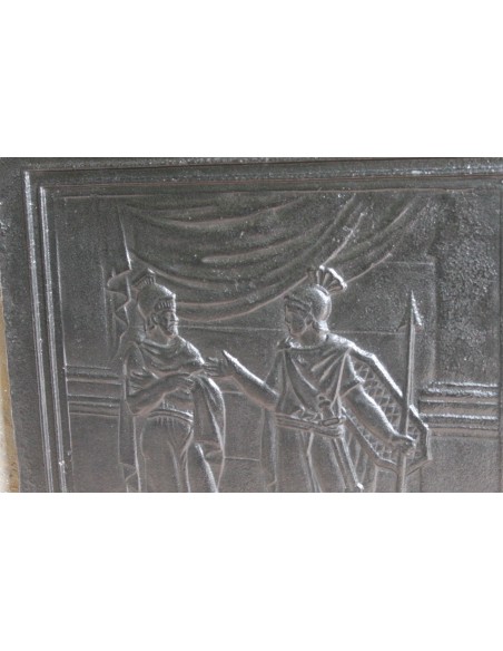 115 PIASTRA CON COPPIA DI SOLDATI ROMANI