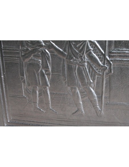 115 PIASTRA CON COPPIA DI SOLDATI ROMANI