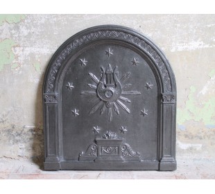 119 FIORENTINA PIASTRA PER CAMINO E MAESTRA DI VITA, DA...