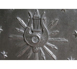 119 FIORENTINA PIASTRA PER CAMINO E MAESTRA DI VITA, DA... 2