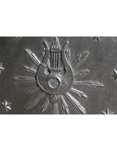 119 FIORENTINA PIASTRA PER CAMINO E MAESTRA DI...