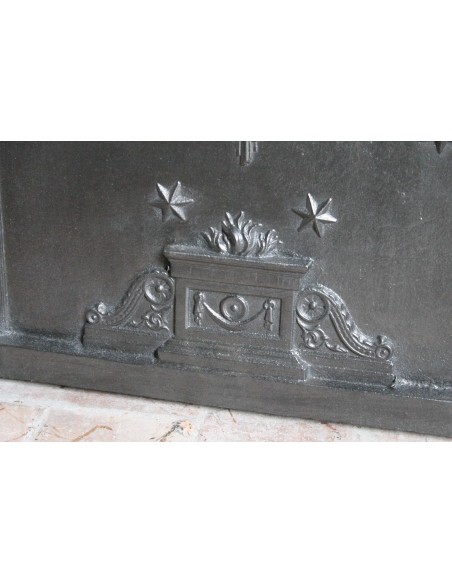 119 FIORENTINA PIASTRA PER CAMINO E MAESTRA DI VITA, DA "LEGGERE" ASSOLUTAMENTE.