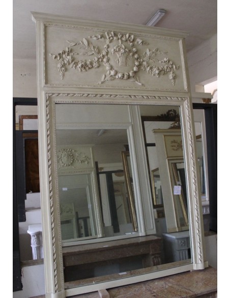 016G GRAZIOSA CAMINIERA A PANNELLO CHE DI NOME FA "PANIER FLEURI"