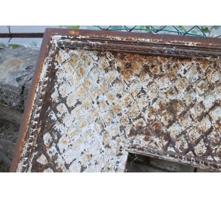 CG 080 CAMINO CONTROCUORE IN GHISA ARTISTICA A "TAPISSERIE" 2