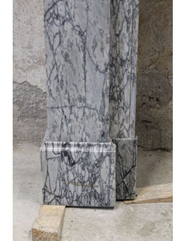 406 ANTIQUE LOUIS PHILIPPE "MODILLON" FIREPLACE...