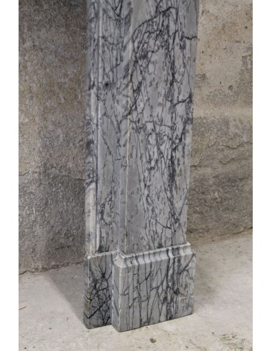 406 ANTIQUE LOUIS PHILIPPE "MODILLON" FIREPLACE...