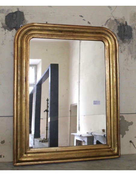 001P (004) PICCOLA SPECCHIERA LUIGI FILIPPO DORATA