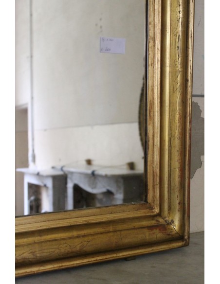 001P (004) PICCOLA SPECCHIERA LUIGI FILIPPO DORATA