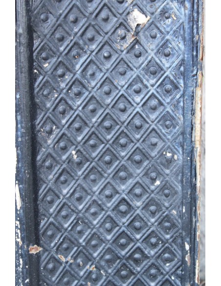 CG 084 CAMINETTO IN GHISA CON DECORAZIONE "A TAPISSERIE"