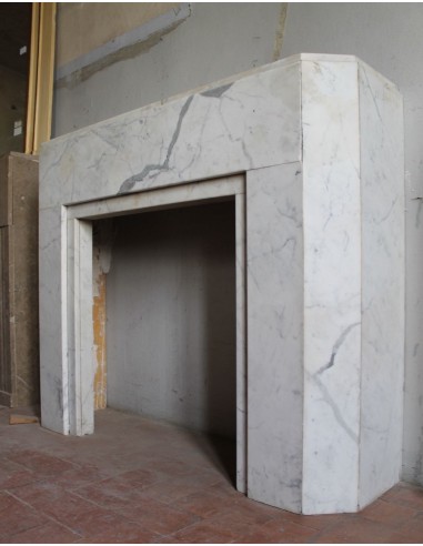 707 BEAUTIFUL ANTIQUE ART DECO-STYLE FIREPLACE...