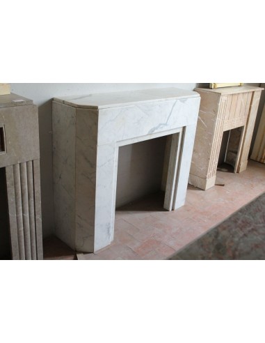 707 BEAUTIFUL ANTIQUE ART DECO-STYLE FIREPLACE...