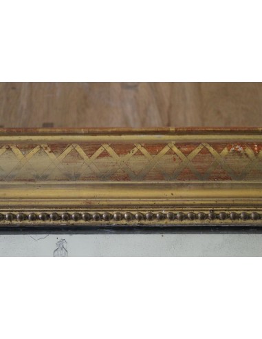 216 SPECCHIERA LUIGI FILIPPO A FOGLIA D'ORO E...