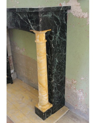 545 ANTIQUE EMPIRE/DIRECTOIRE-STYLE FIREPLACE...