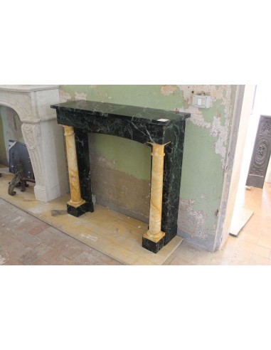 545 ANTIQUE EMPIRE/DIRECTOIRE-STYLE FIREPLACE...