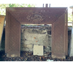 CG 058 CONTROCUORE LUIGI XVI IN FUSIONE DI GHISA ARTISTICA