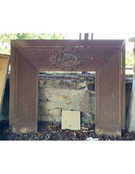 CG 058 CONTROCUORE LUIGI XVI IN FUSIONE DI GHISA ARTISTICA