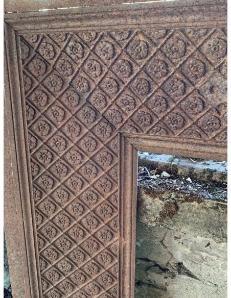 CG 058 CONTROCUORE LUIGI XVI IN FUSIONE DI GHISA ARTISTICA