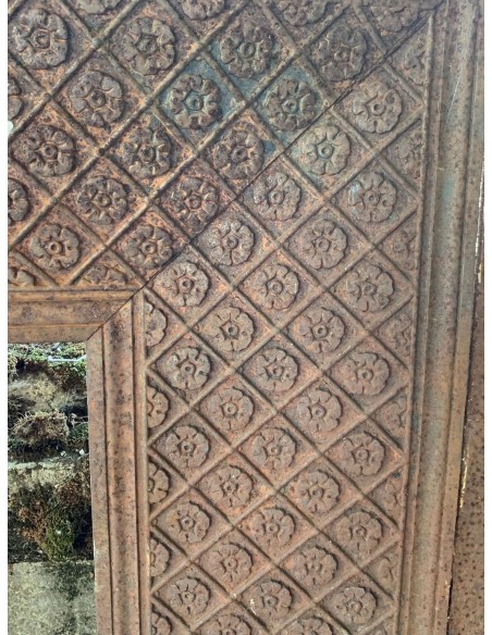 CG 058 CONTROCUORE LUIGI XVI IN FUSIONE DI GHISA ARTISTICA