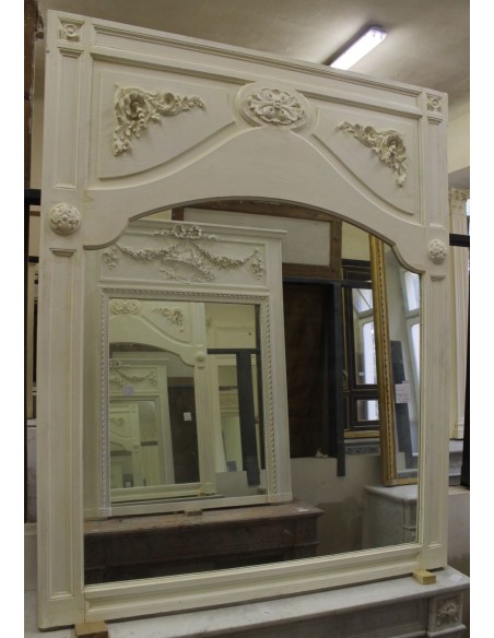 030G RARISSIMA CAMINIERA "A TROUMEAU", PERIODO NAPOLEONE III