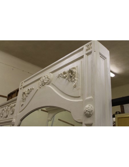 030G RARISSIMA CAMINIERA "A TROUMEAU", PERIODO NAPOLEONE III