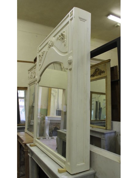 030G RARISSIMA CAMINIERA "A TROUMEAU", PERIODO NAPOLEONE III