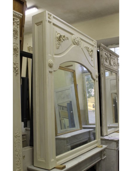 030G RARISSIMA CAMINIERA "A TROUMEAU", PERIODO NAPOLEONE III