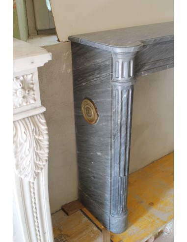 210 NEOCLASSICAL LOUIS XVI FIREPLACE WITH...