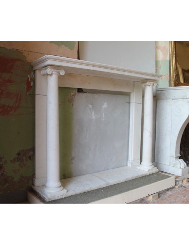 500 ANTIQUE ELEGANT EMPIRE STYLE FIREPLACE IN...